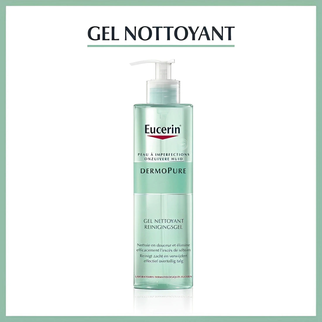 EUCERIN DERMOPURE Gel Nettoyant 200 Ml - ParaZena