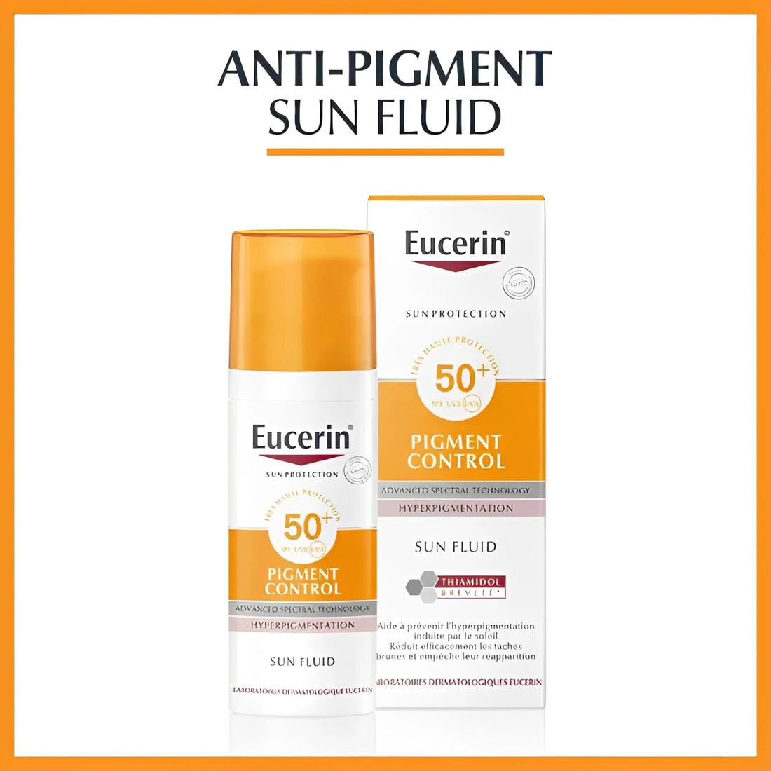 EUCERIN SUN PROTECTION PIGMENT CONTROL Fluid Protection Spf 50+ 50 ML - ParaZena