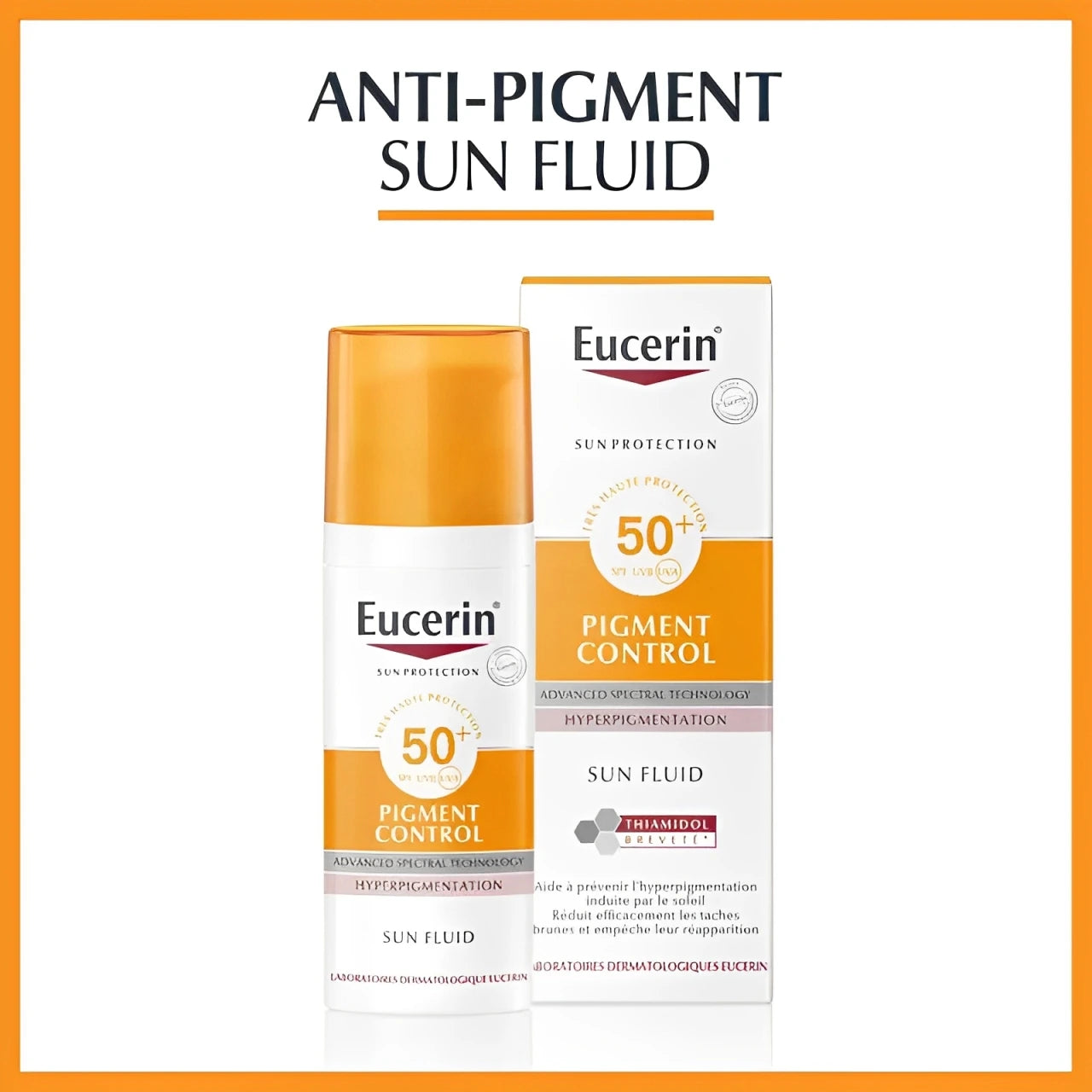 EUCERIN SUN PROTECTION PIGMENT CONTROL Fluid Protection Spf 50+ 50 ML - ParaZena