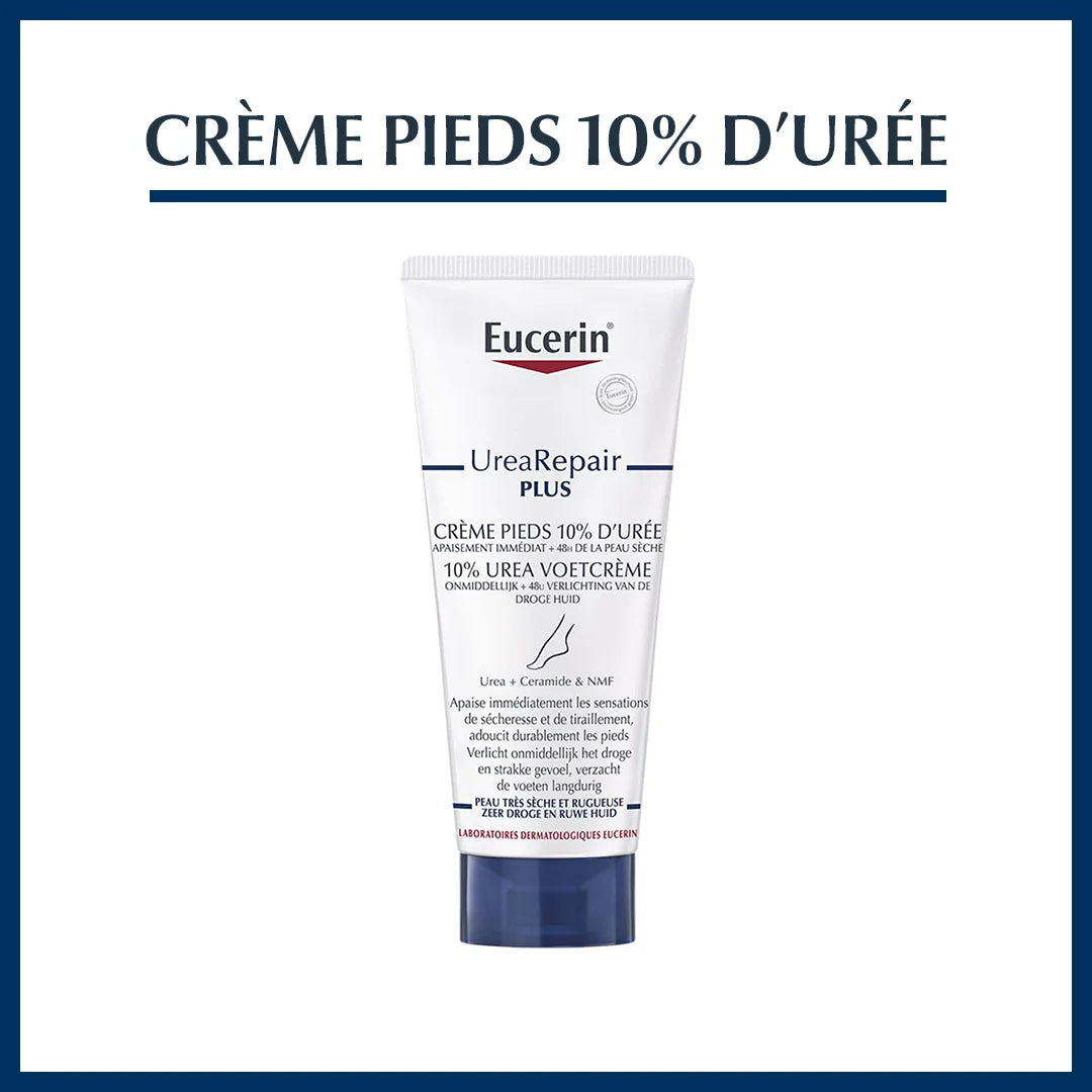 EUCERIN UreaRepair PLUS Crème Pieds 10% d'Urée - ParaZena