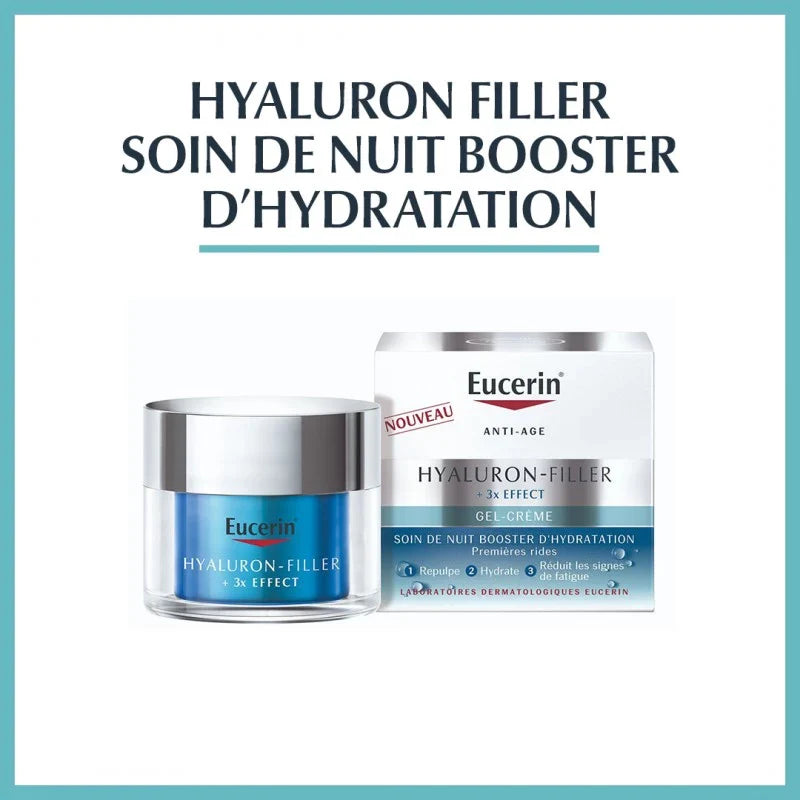 Eucerin Hyaluron Filler Nuit Booster D'hydratation - ParaZena