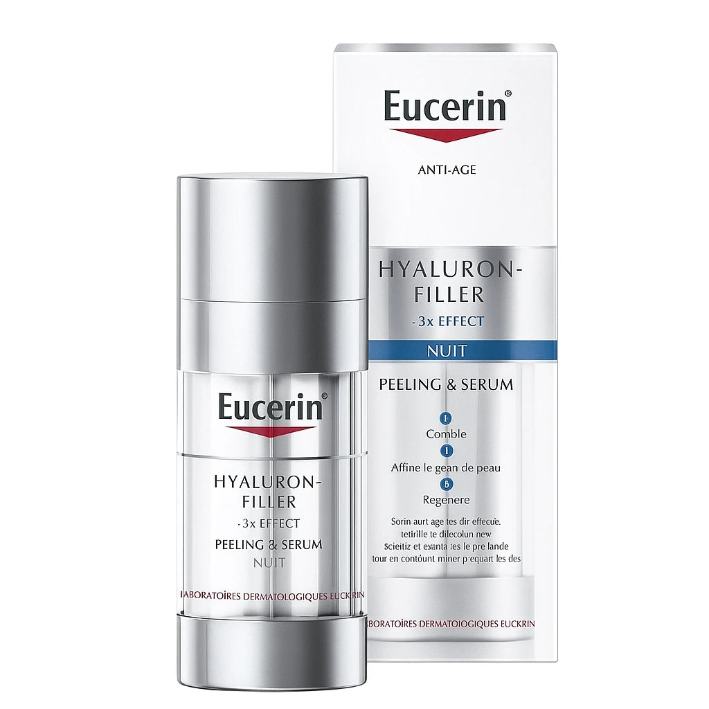 Eucerin Hyaluron Filler Peeling & Serum Nuit 30ml - ParaZena