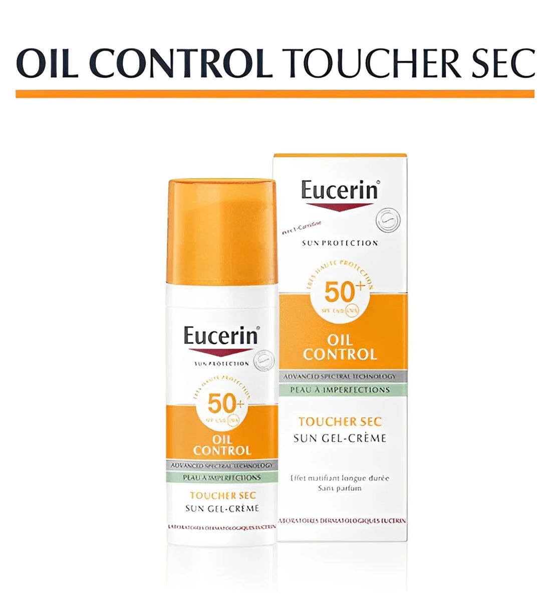 Eucerin Sun Protection Oil Control Gel-Crème SPF50+ 50ml - ParaZena