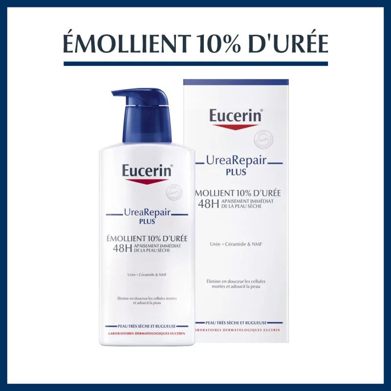 Eucerin UreaRepair PLUS Émollient 10% d'Urée - ParaZena